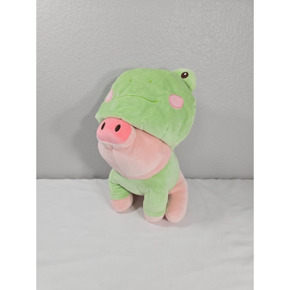 Miniso Penpie Plush Toy GIGI Frog Pig Costume Hooded Stuffed Animal Soft